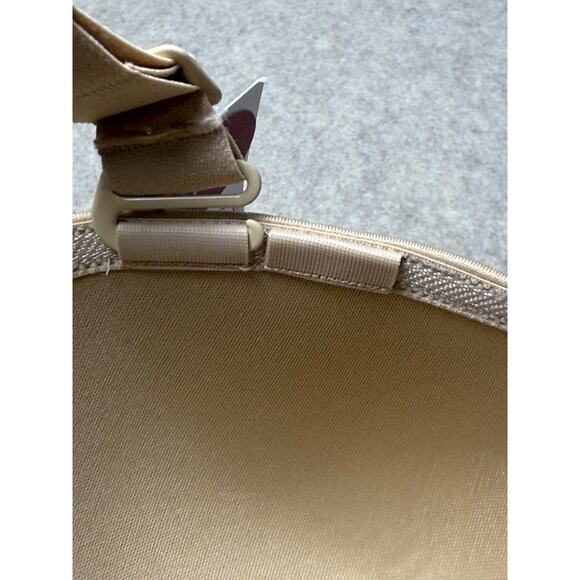 NEW Cacique Lane Bryant Comfort Bliss Strapless Bra 46C Nude Multi-way Straps - Picture 7 of 12